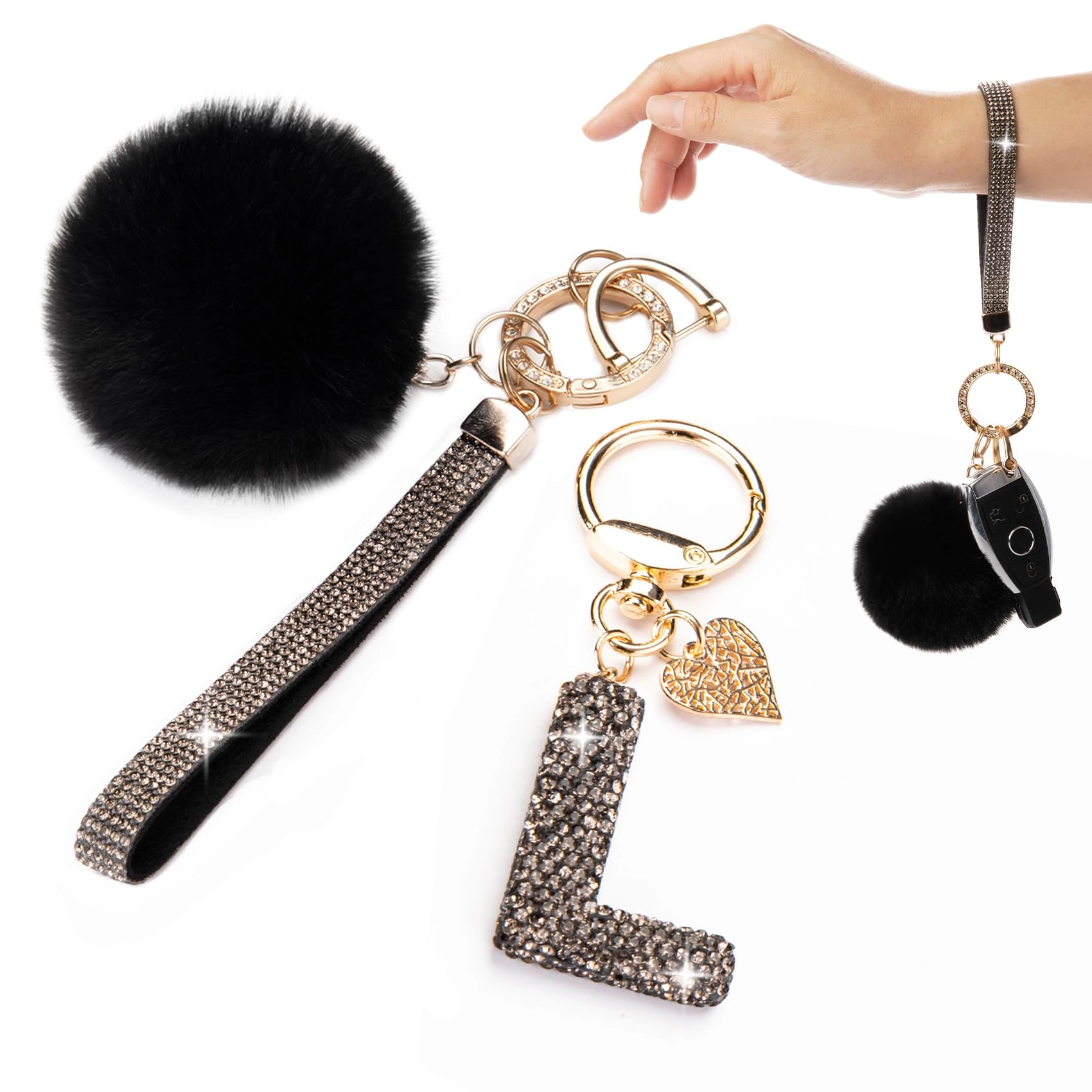 Initial Keychain - Letter