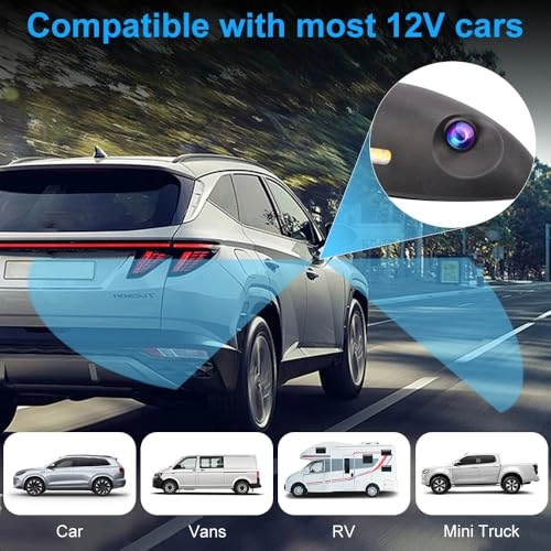 Front and Rear Right Side Camera - Night Vision 720P