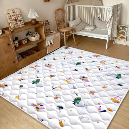 Baby Play Mat - 71" X 59" Machine Washable