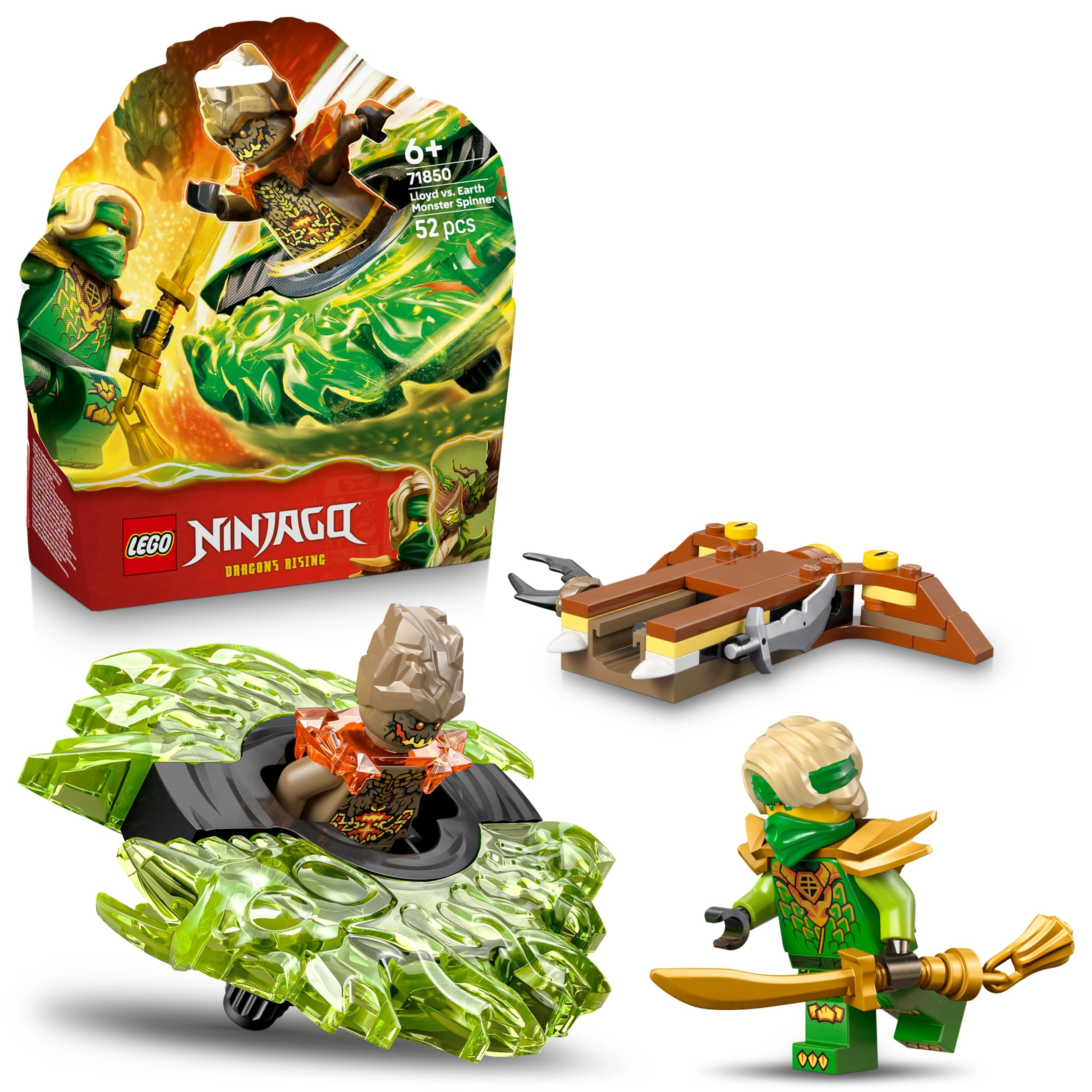 LEGO NINJAGO Lloyd vs. Earth Monster Spinner (71850)
