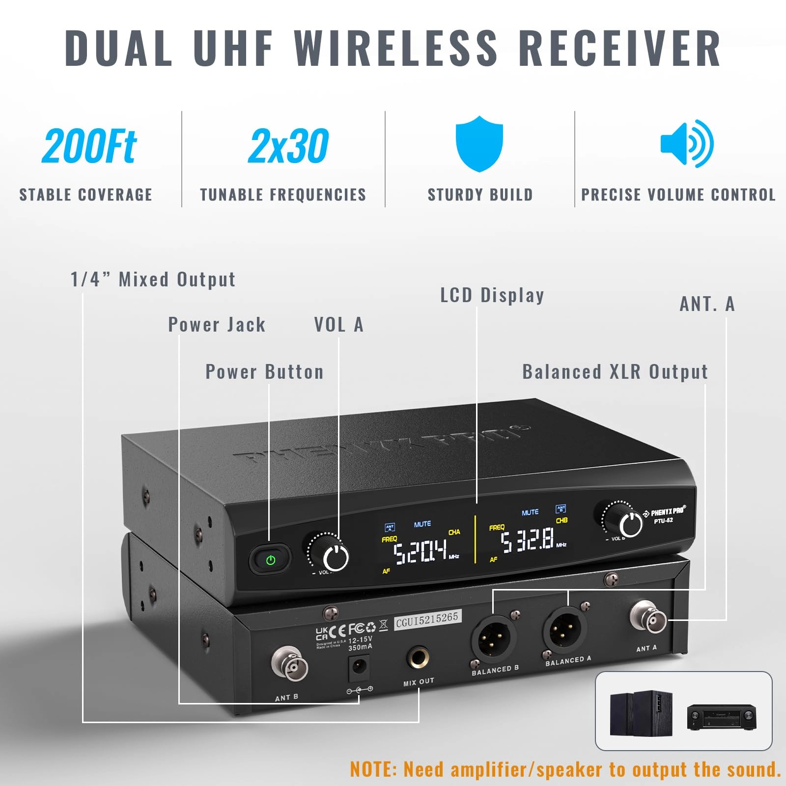 PTU-52B - UHF