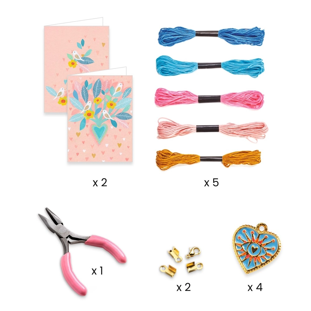 Duo Jewels Heart Heishi - Jewelry Kit 250 beads