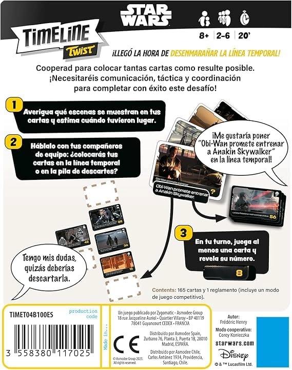 Timeline Twist: Star Wars - Card Game (German)