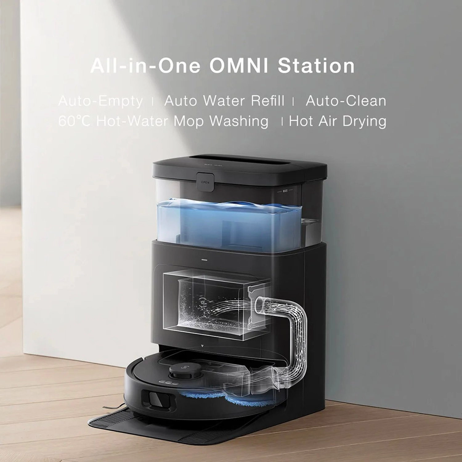 DEEBOT N30 PRO OMNI - OMNI Station, Self-Empty Station