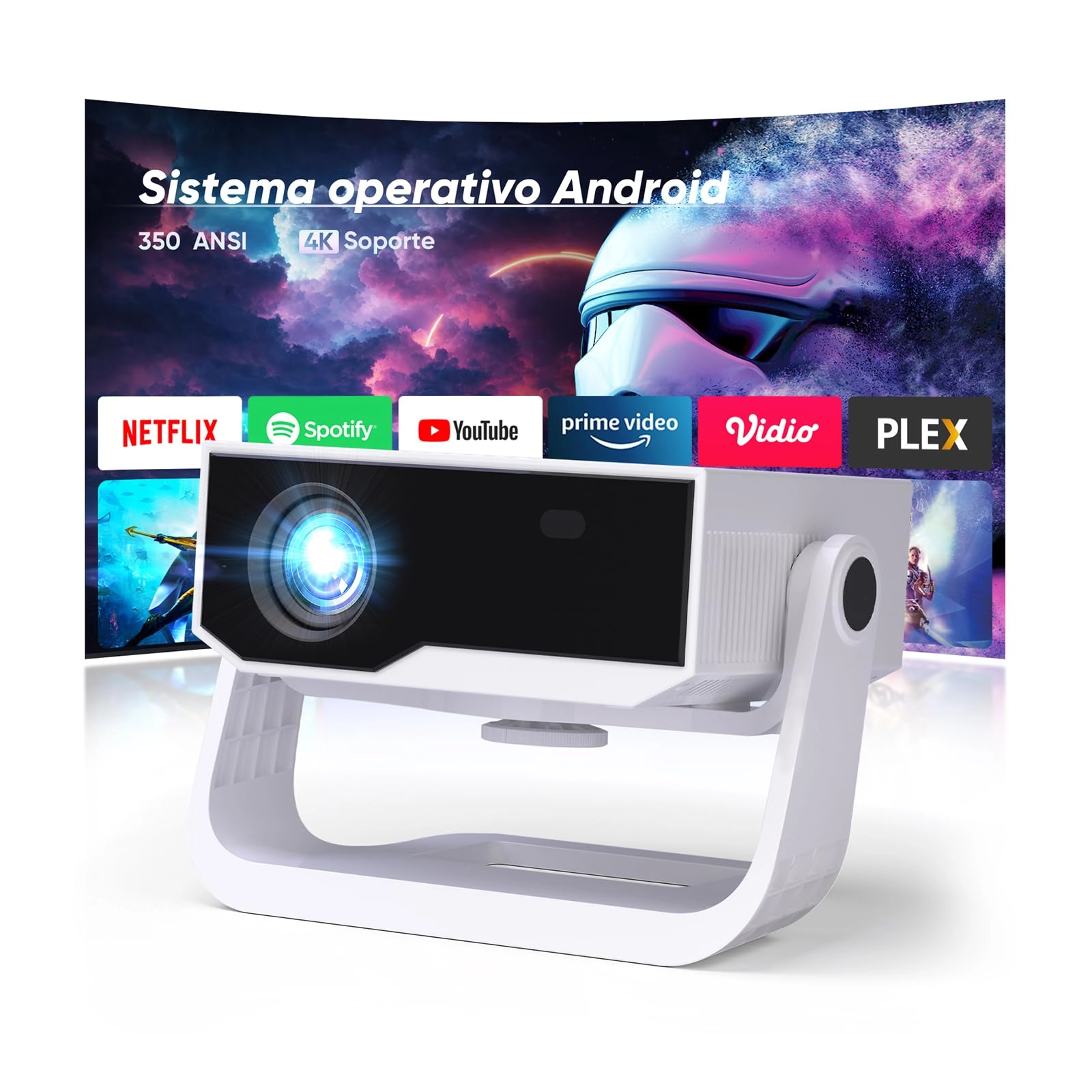 Mini Projector B0FQBYPRVM 18000 Lumens