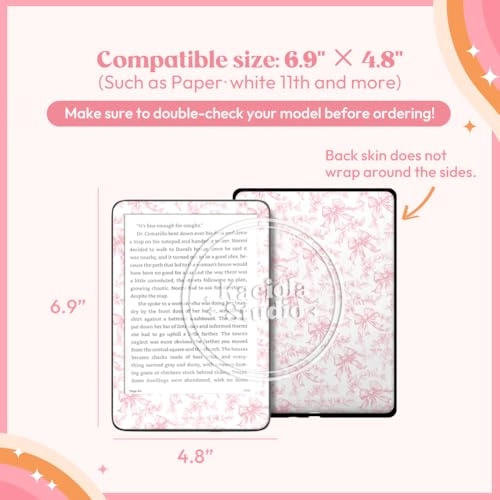 E-Reader Skin - 12PCS + Type C Charm - 4PCS + Scrapbook Sticker - 50PCS