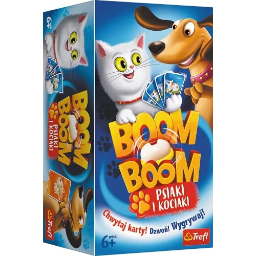 Boom Boom: Cats and Dogs, Puppies and Kittens - Card Game