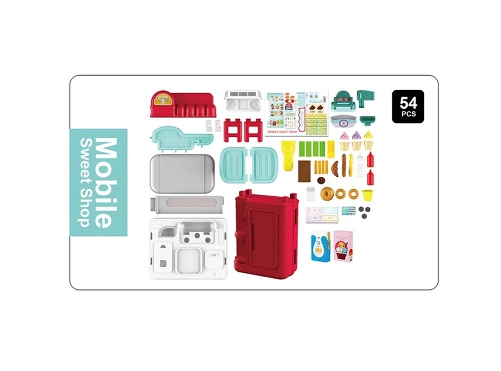 4-in-1 Desserts Trolley Case - 54pcs (BTG-BTG024645)