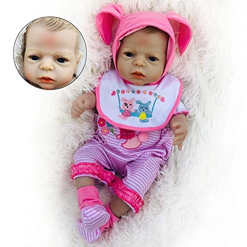 Reborn Baby Doll - 22 Inch Vinyl Girl Ages 3+