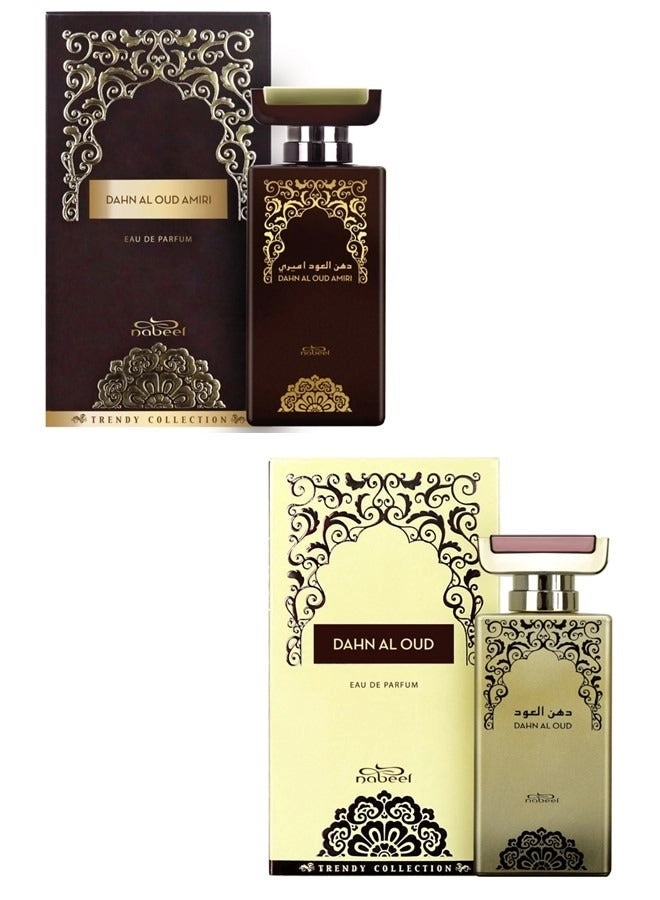 Nabeel Perfumes Dahn Al Oud + Dahn Al Oud Amiri - Eau de Parfum 2 Pcs Combo