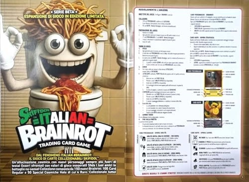 Skifidol Italian Brainrot Beta Series Cosmic Hallucination - 12 Bags 7pcs + Album Binder