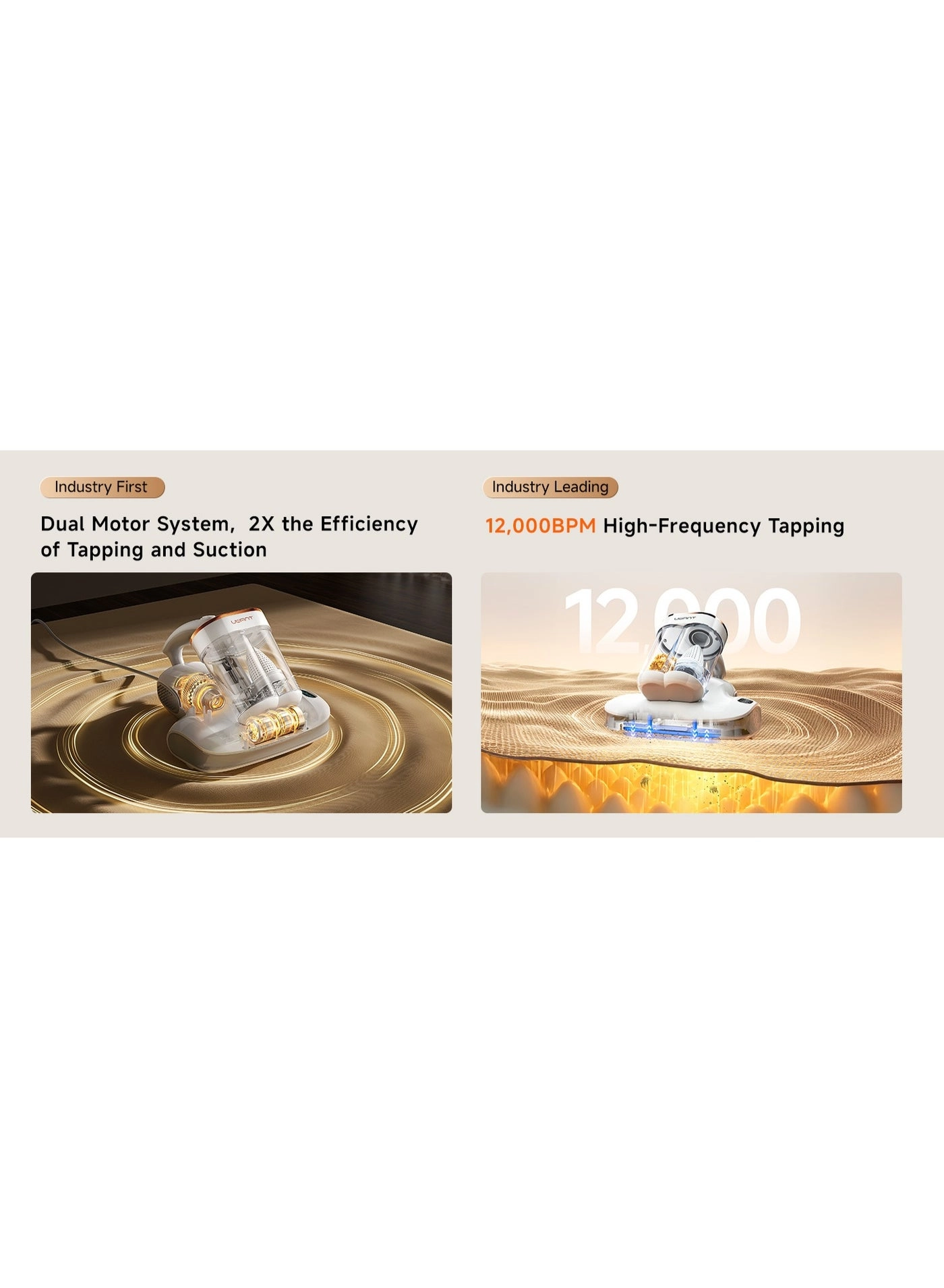 M400 - Dual Cup Dust Mite