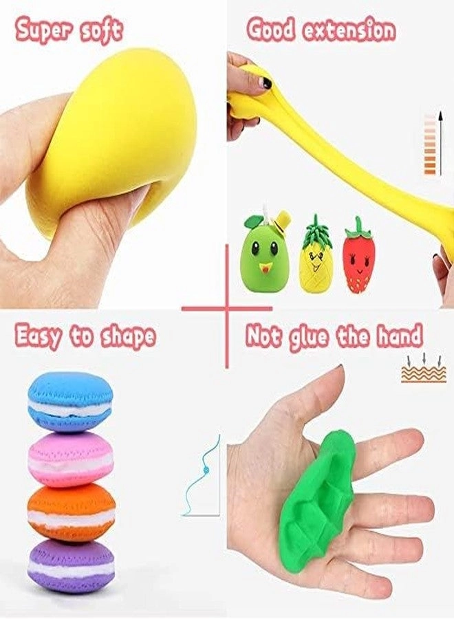Air Dry Clay - oil-based 12 pcs.