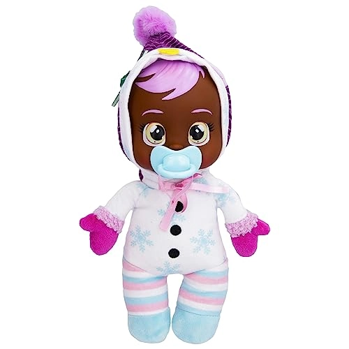Holly Baby Doll - 9" Cries Real Tears Snowman Pajamas Ages 18 months+