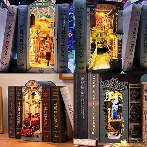 Book Nook Kit - LED Wood