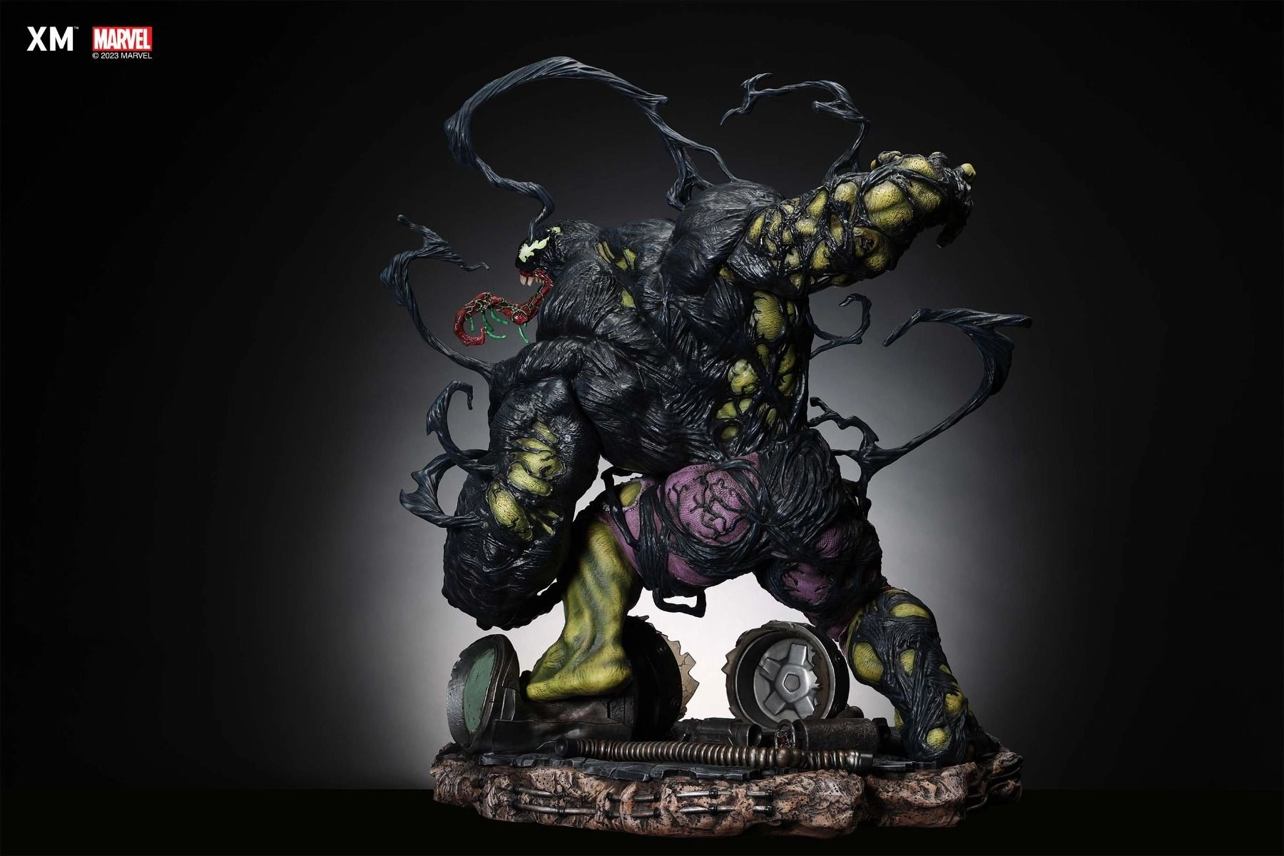 Venomized Hulk - MARVEL - Ver A 1/4 Scale Polystone
