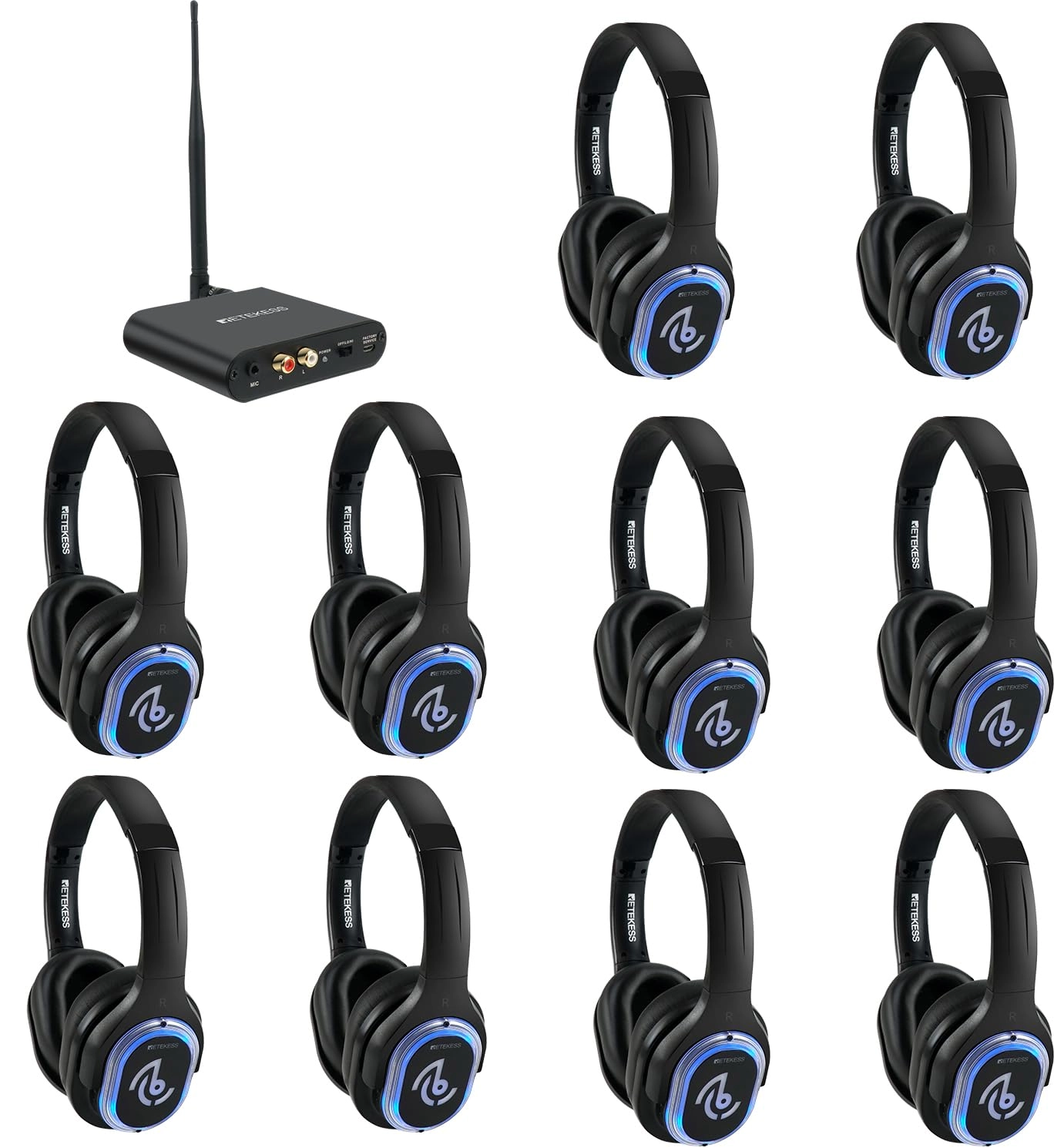 TA003 Wireless Headphone 10 Pack