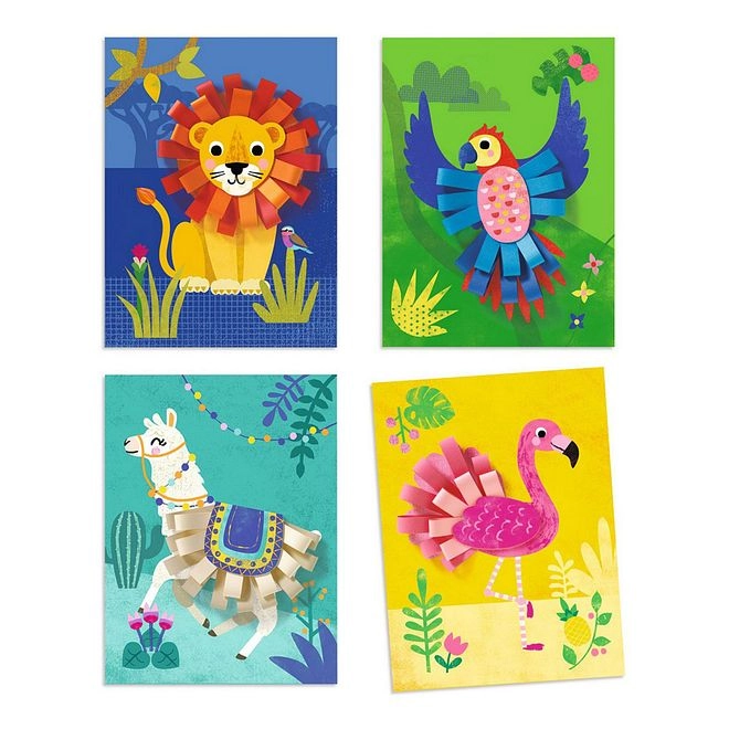 Collages with Small Loops Activity Kit - 3+ years