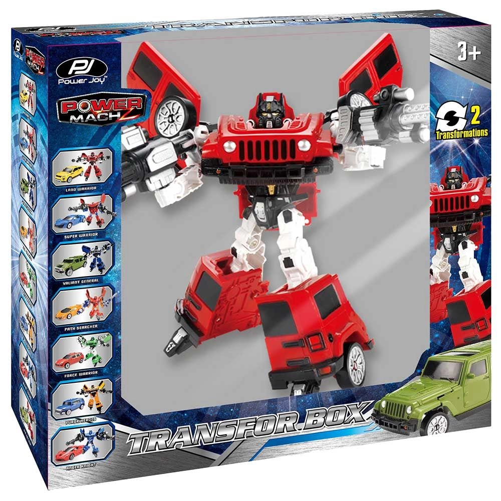 Power Mach Transfor Box - Transformer Toys