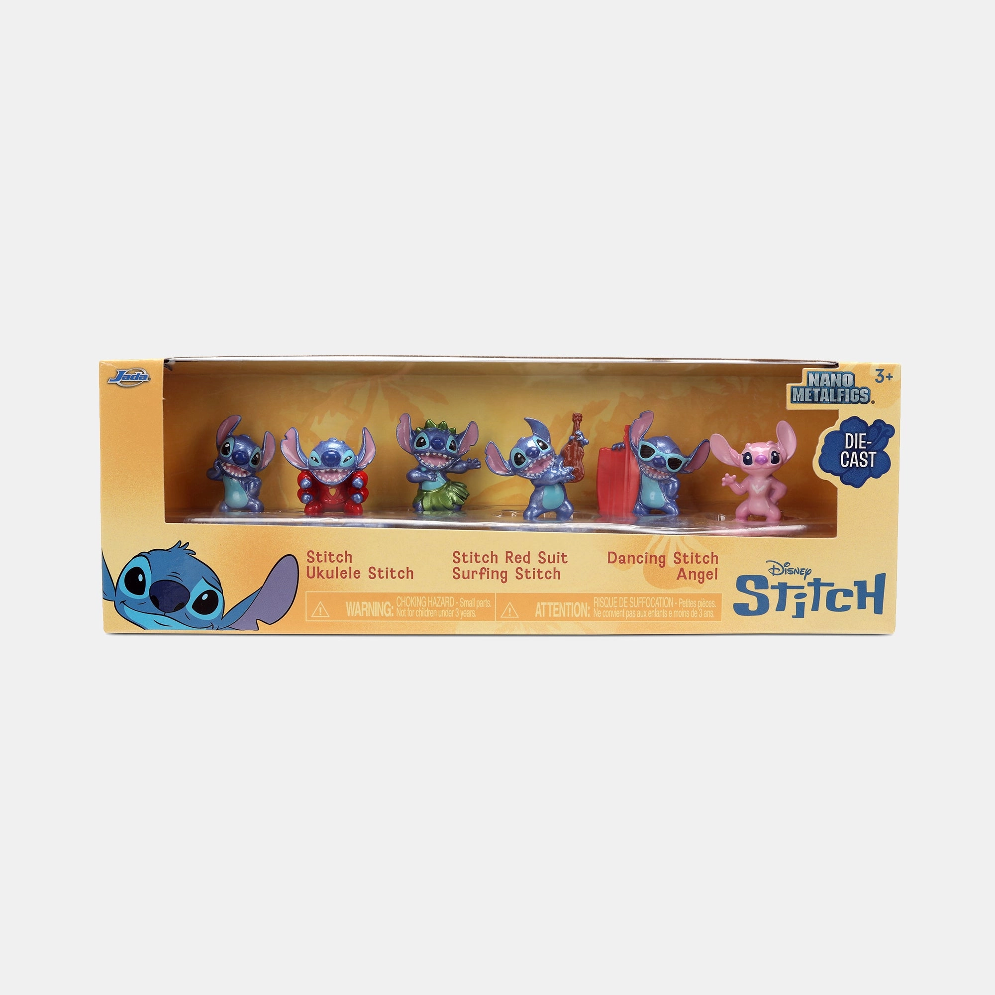 Stitch Nano Diorama Pack - 8+ Stitch 6 pcs - Lilo & Stitch
