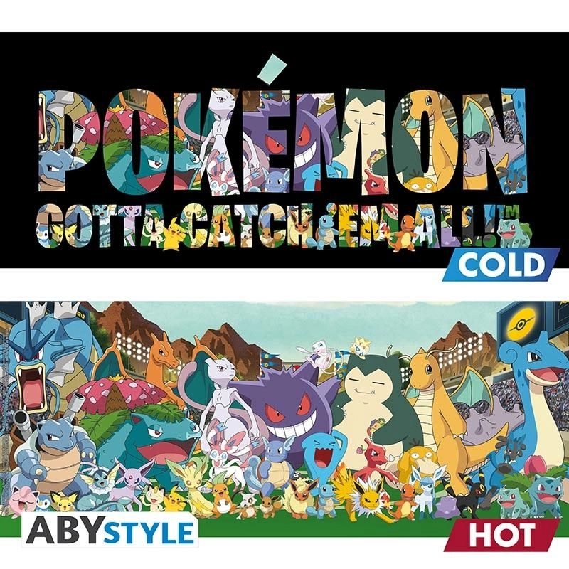 POKEMON Gotta Catch Them All Mug - Heat Change - 460 ml