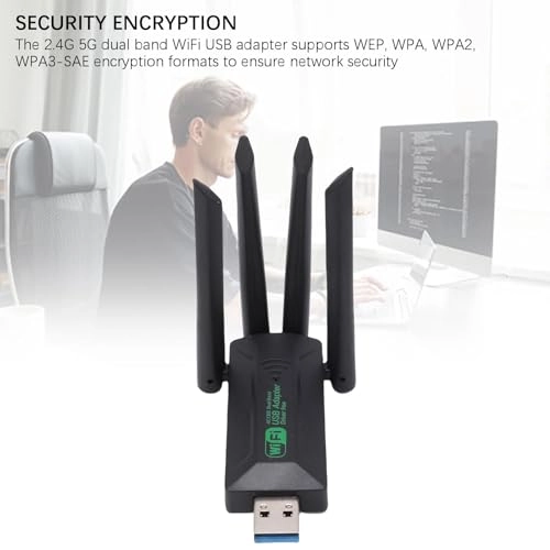 USB WiFi Adapter - 2.4G 5G Wireless