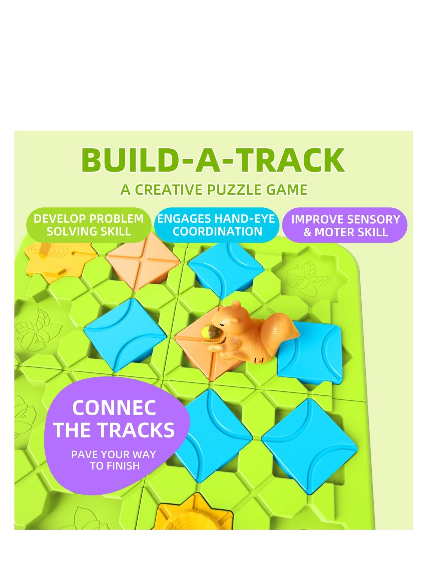 Logical Road Builder Game - 34 piece(s)