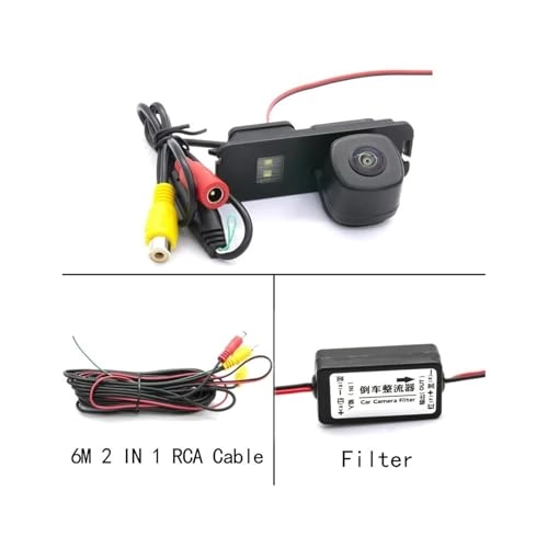 Reverse car rear view camera - Night vision Wired 720 x 540 pixels