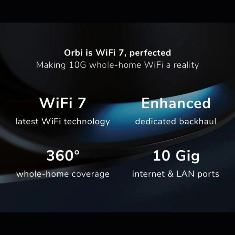 Orbi 970 Series - 802.11b|802.11ax|802.11.be 2 piece(s)