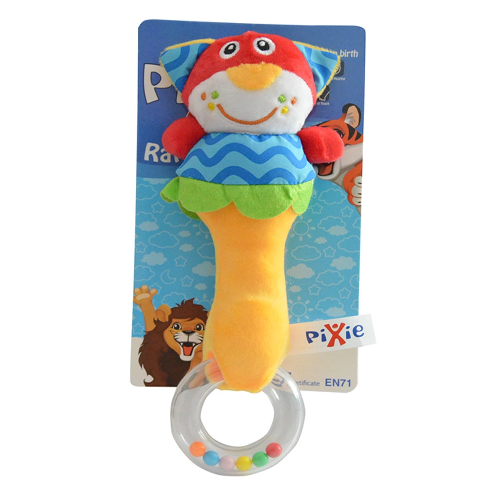 Baby Cat Rattle Toy - Suitable for 0 month & above Fabric material