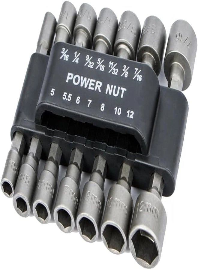 Bestgle Power Nuts Driver Drill Bit Tools Set