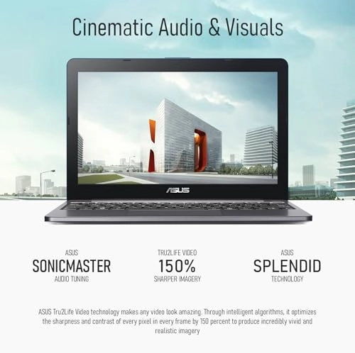 VivoBook E12 E203NA - 11.6'' Celeron N3350 4GB DDR3 256GB