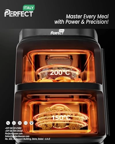 Double Basket Air Fryer DAF-8001