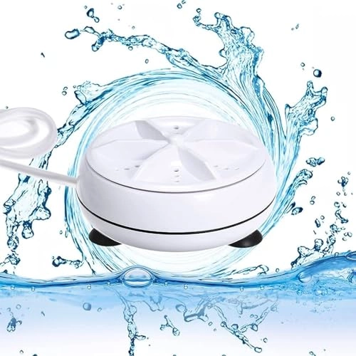 3in1 Mini Washing Machine Portable Personal Rotating Turbine Washer
