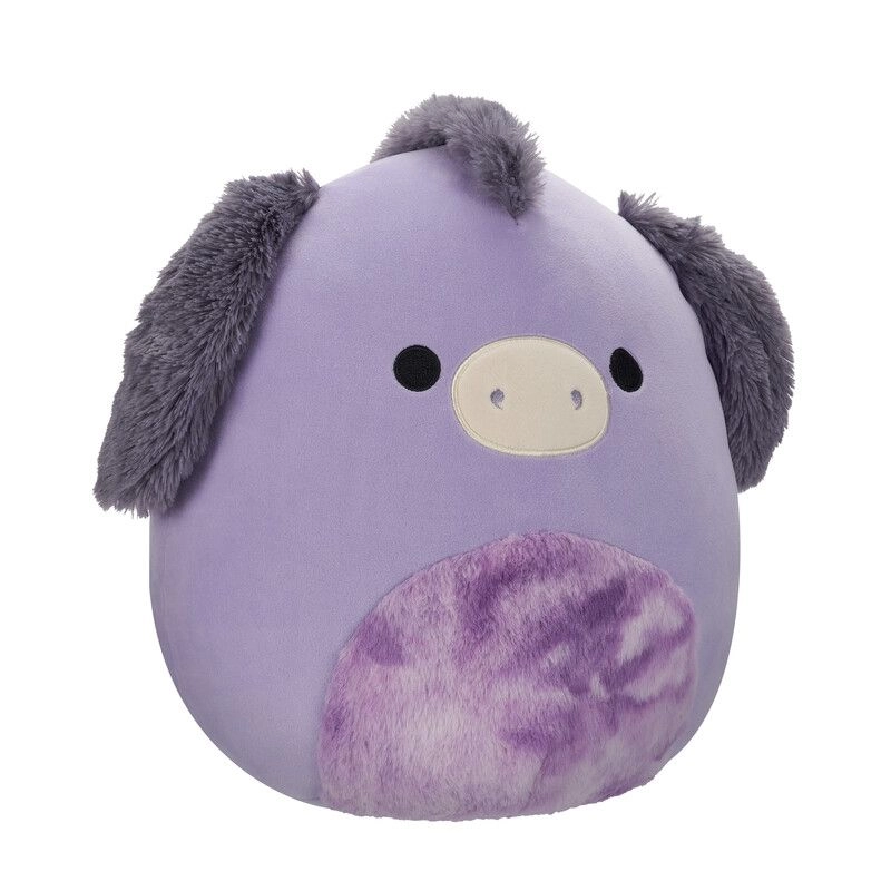 Deacon Purple Donkey Medium 31 cm Plush