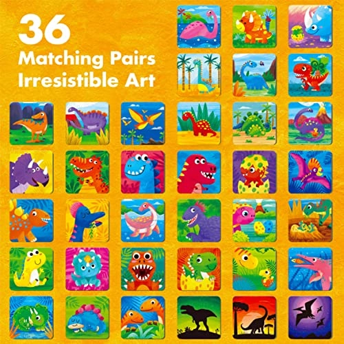Memory Matching Game - 36 months - 6 years 72 pieces