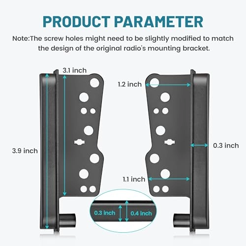 Double DIN Dash Kit