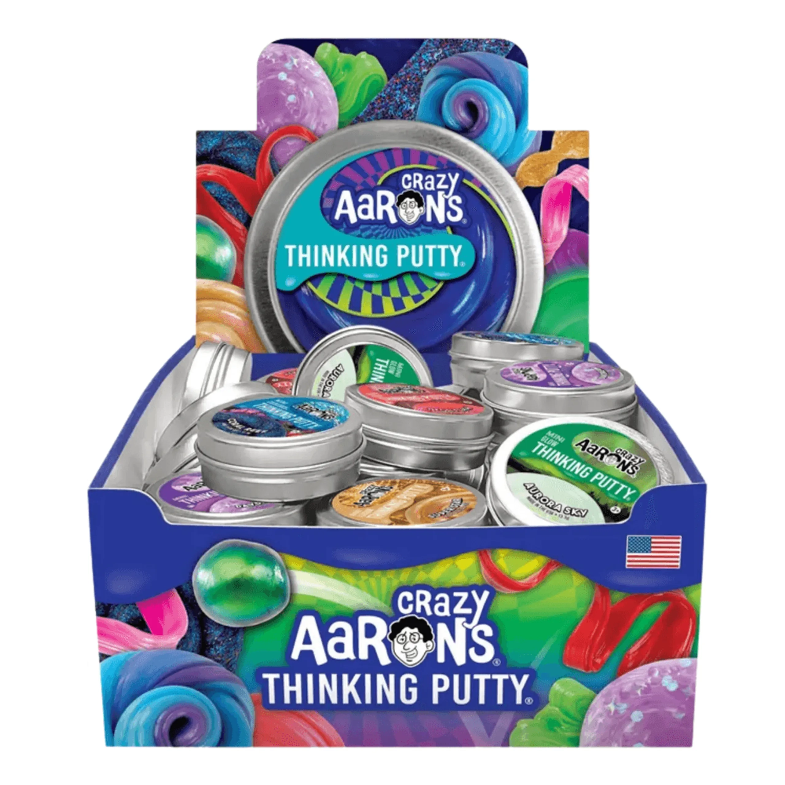 CRAZY AARON'S Mini Thinking Putty - 13g 36pcs.