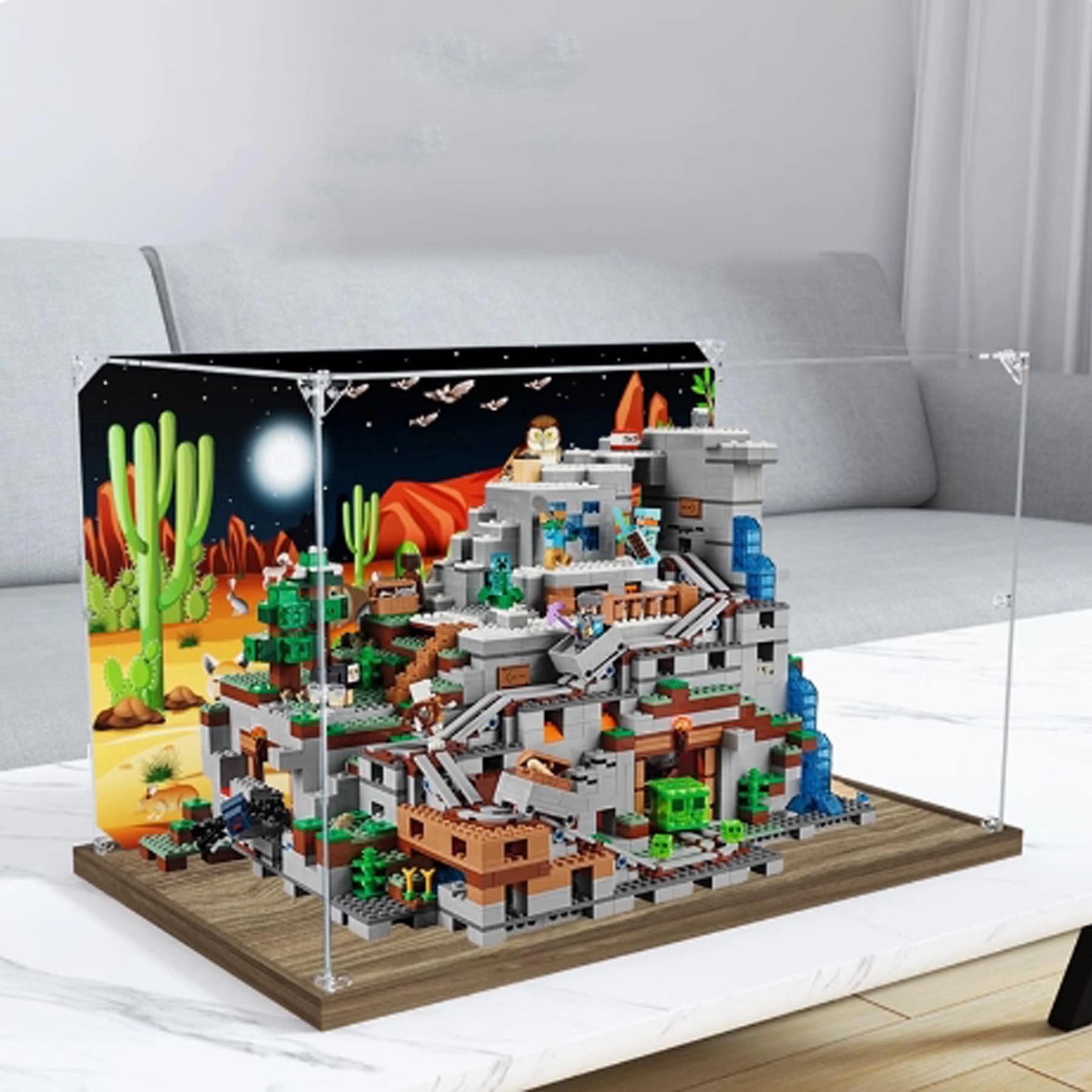 FEIRUBO Dustproof Acrylic Display Box - Lego
