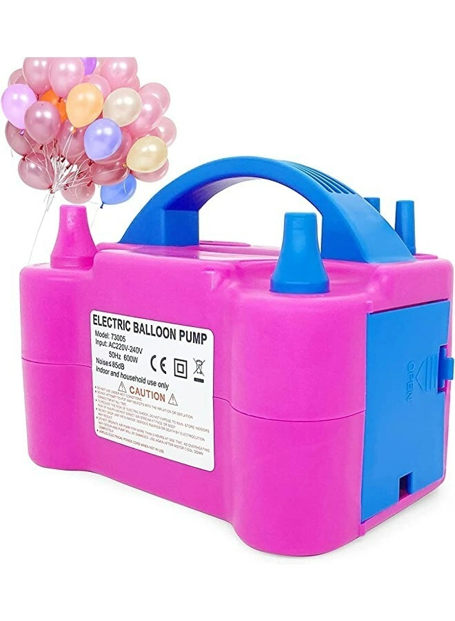 ASHWIL Electric Balloon Pump - Portable Pink