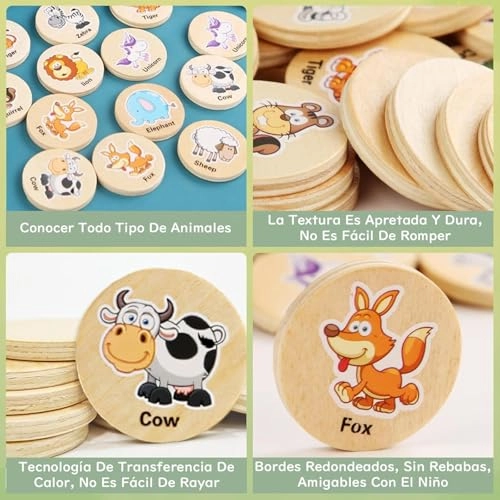 Match Memory Game - 3+ 20 pieces