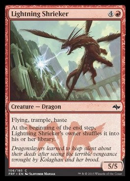 Wizards of the Coast Lightning Shrieker 106/185