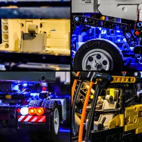LED Light Set - Copper for LEGO Volvo FMX Truck 42175