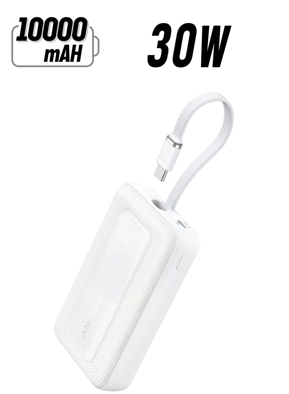 Zolo Power Bank - 10000mAh 30W