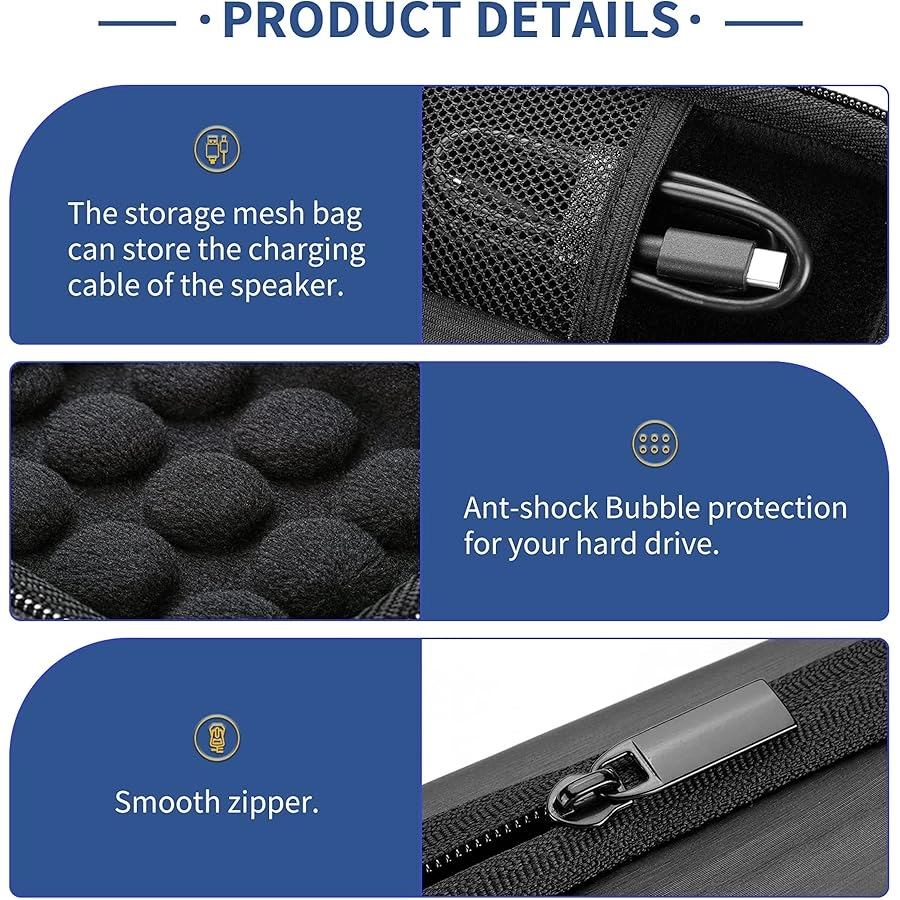 Hard Case - External SSD 500GB 1TB 2TB