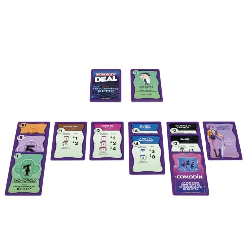 Monopoly Deal: Kpop Demon Hunters - Card Game
