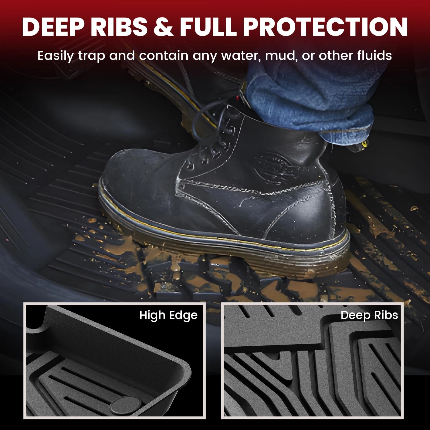 Floor Mats & Trunk Mat - Honda CR-V 2017-2022 Upper Position