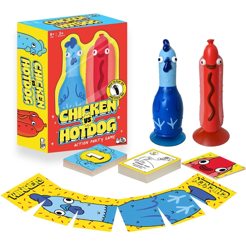 Chicken Vs. Hot Dog - Board Game