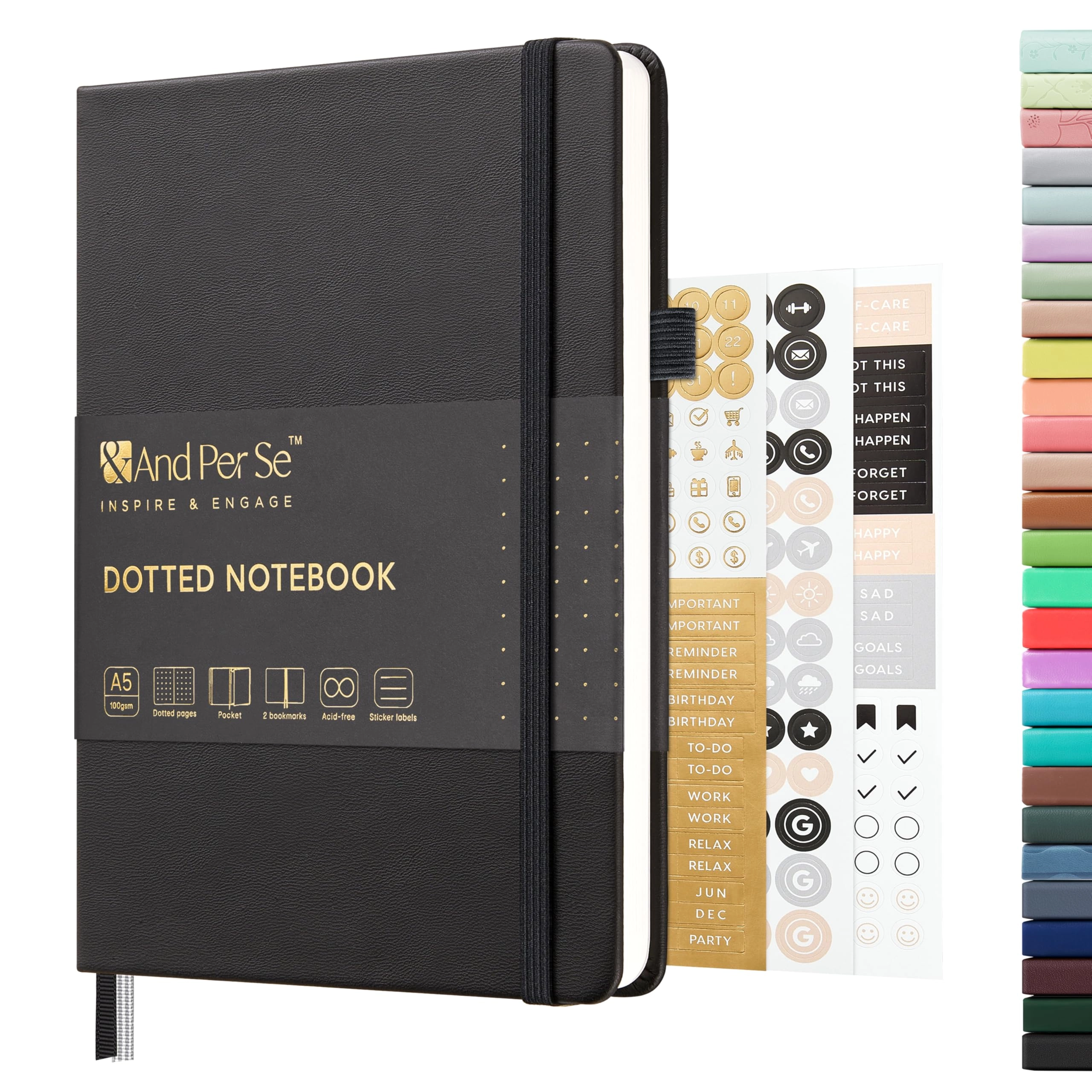 &and per se Dotted Journal - A5