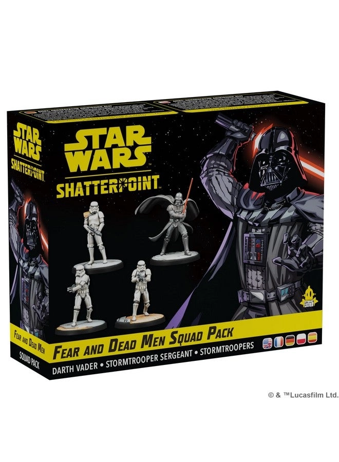 Atomic Mass Games Star Wars Shatterpoint: Fear and Dead Men Squad Pack - Tabletop Miniatures Game